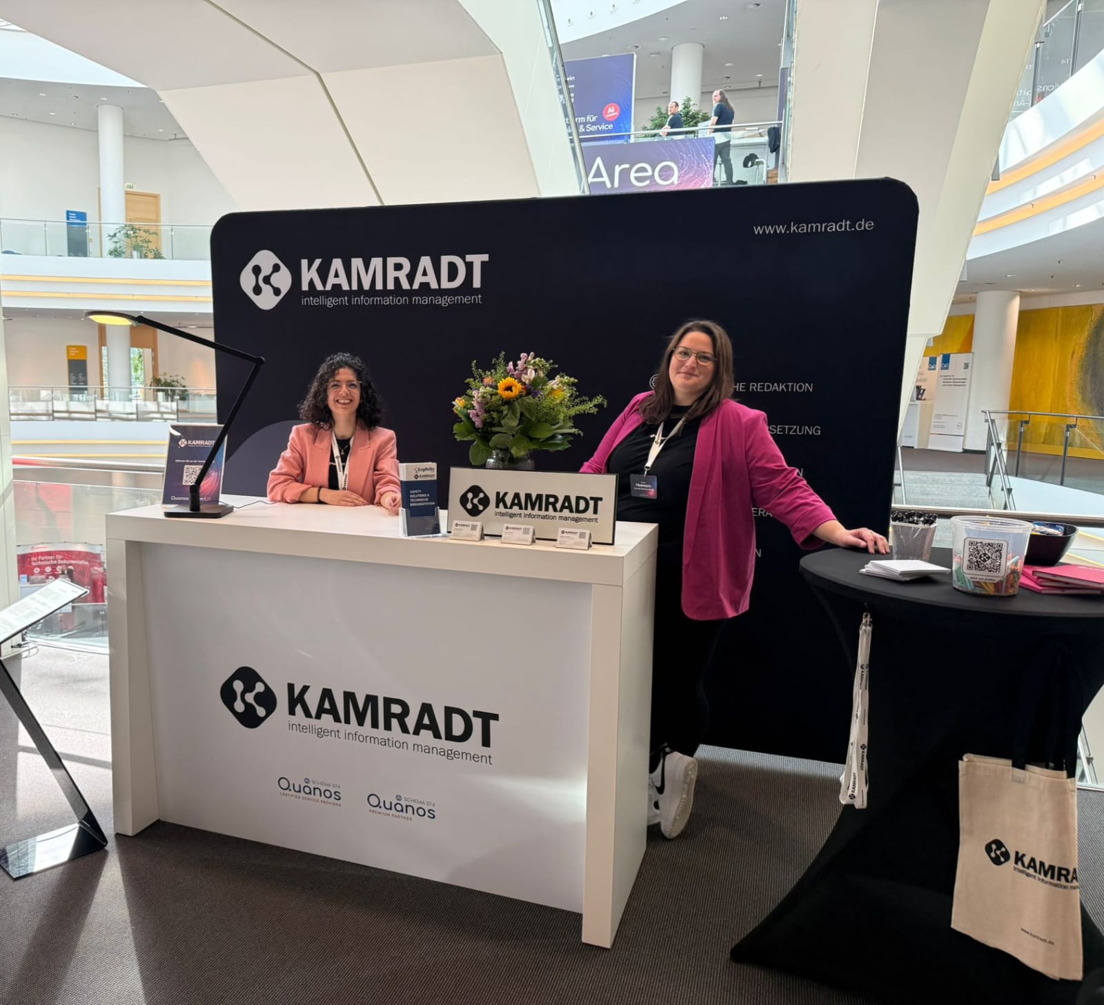 KAMRADT-Stand auf der Quanos Connect 2026